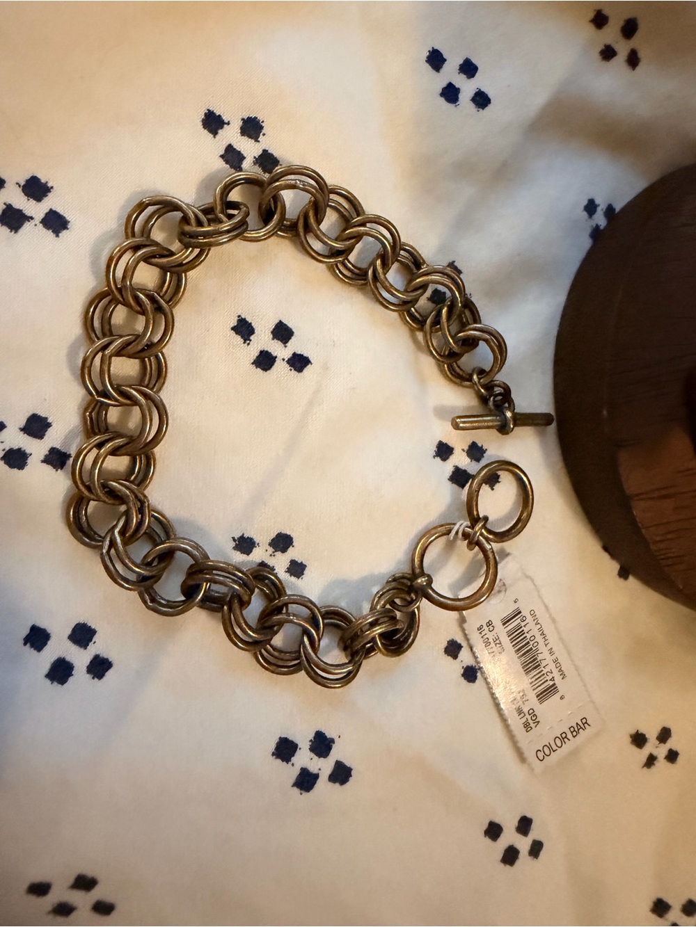 Kendra Scott Gold-Tone Double Link Bracelet